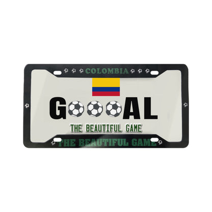 Colombia Soccer "GOOOAL" License Plate