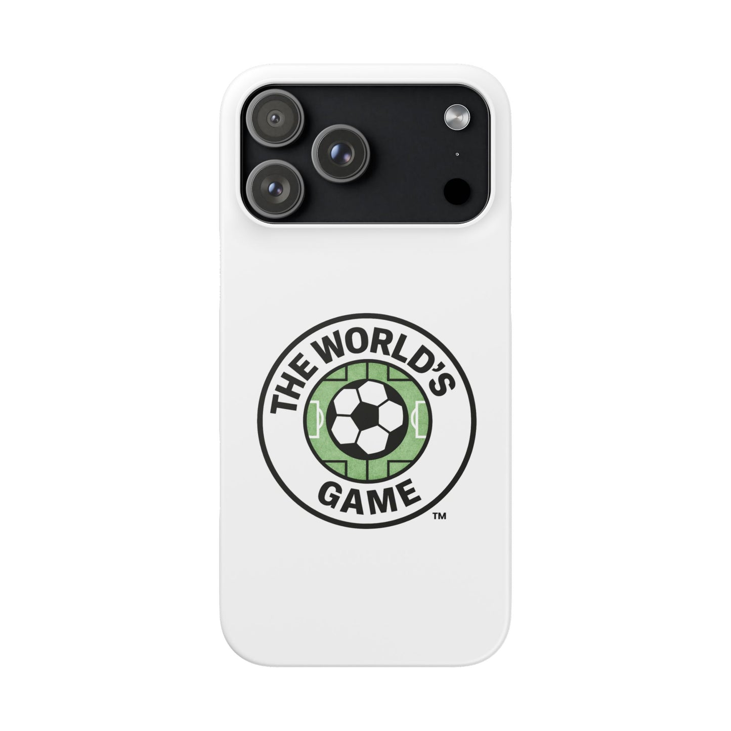 'The World's Game' Soccer  Snap Phone Case