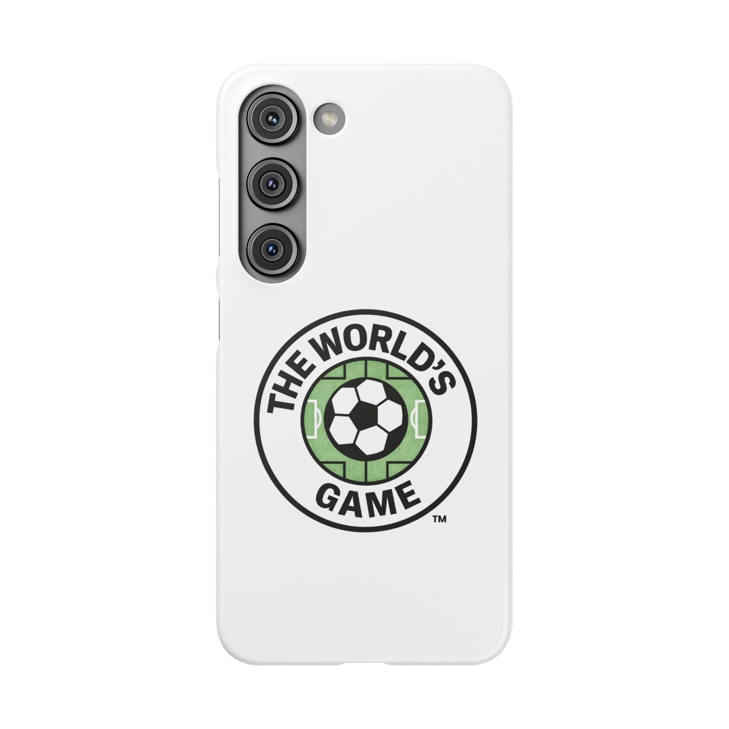 'The World's Game' Soccer  Snap Phone Case