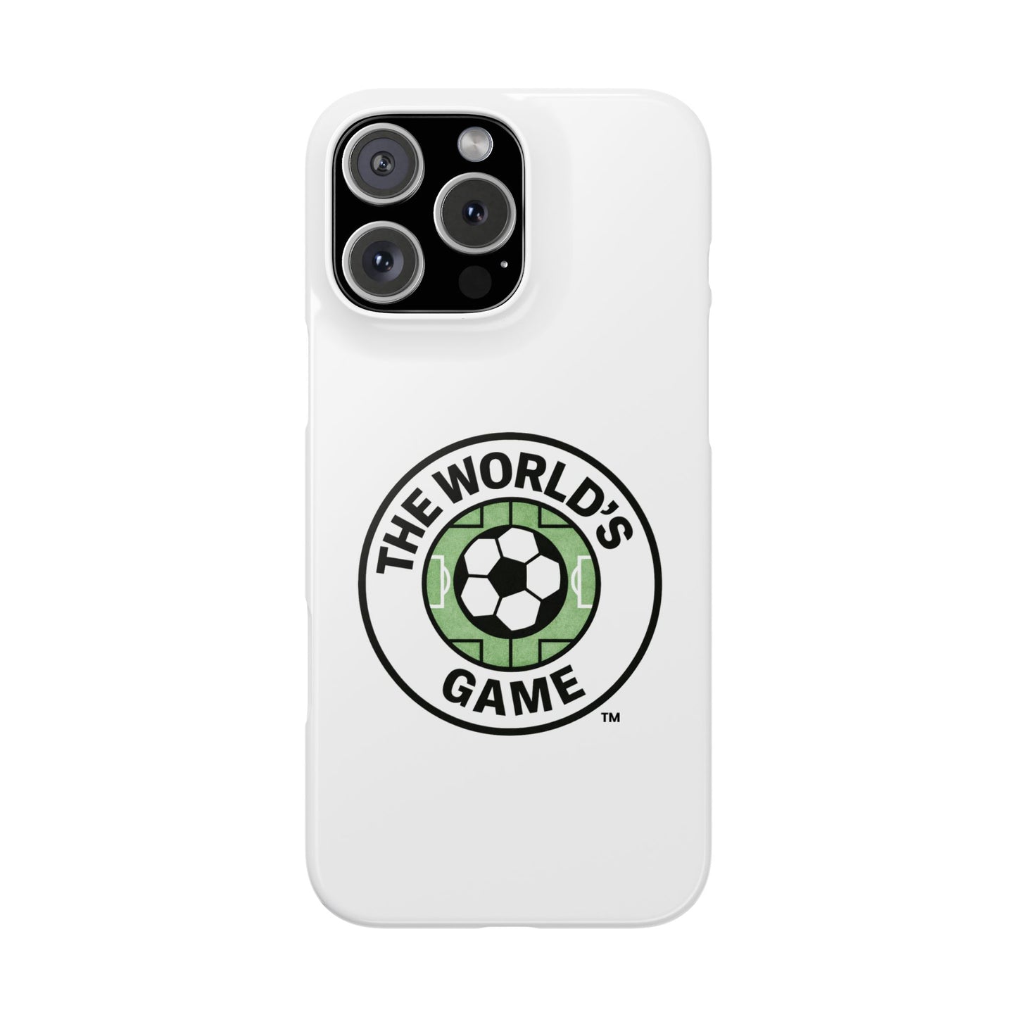 'The World's Game' Soccer  Snap Phone Case