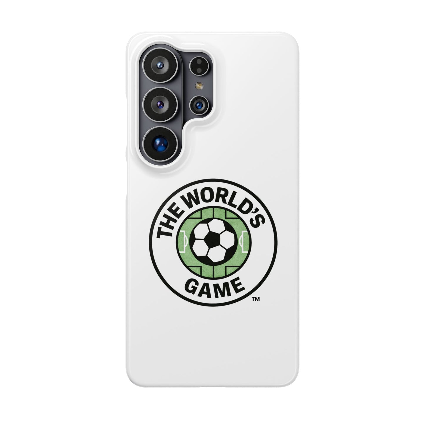 'The World's Game' Soccer  Snap Phone Case