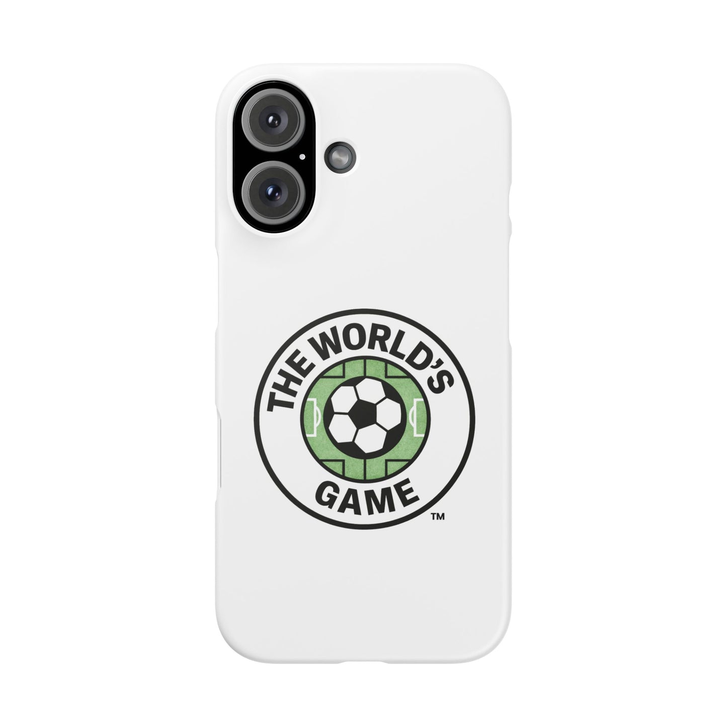'The World's Game' Soccer  Snap Phone Case