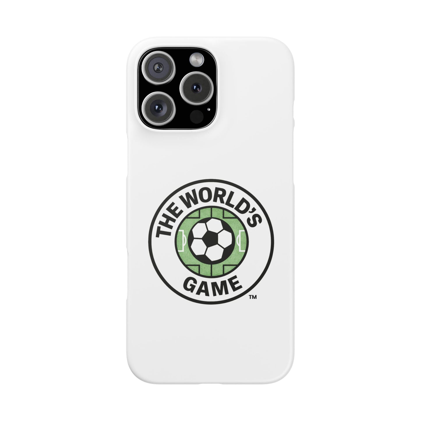 'The World's Game' Soccer  Snap Phone Case