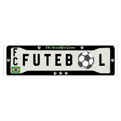 Brazilian Soccer Car Bumper  Sticker