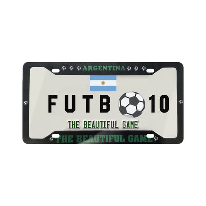 Argentina Futbol License Plate – FUTB10 “The Beautiful Game” Soccer Plate