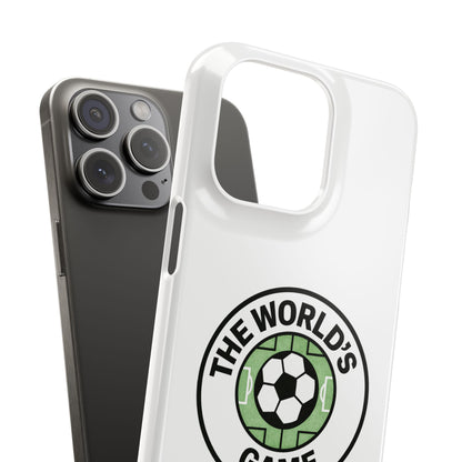 'The World's Game' Soccer  Snap Phone Case