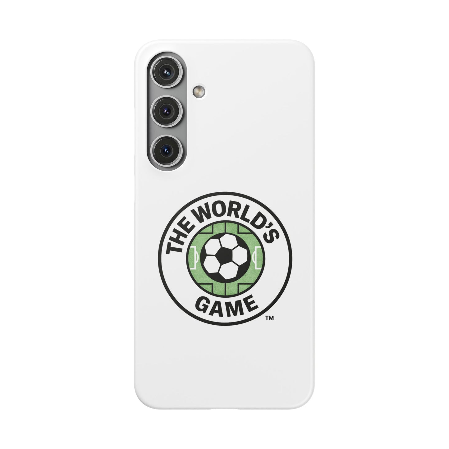 'The World's Game' Soccer  Snap Phone Case
