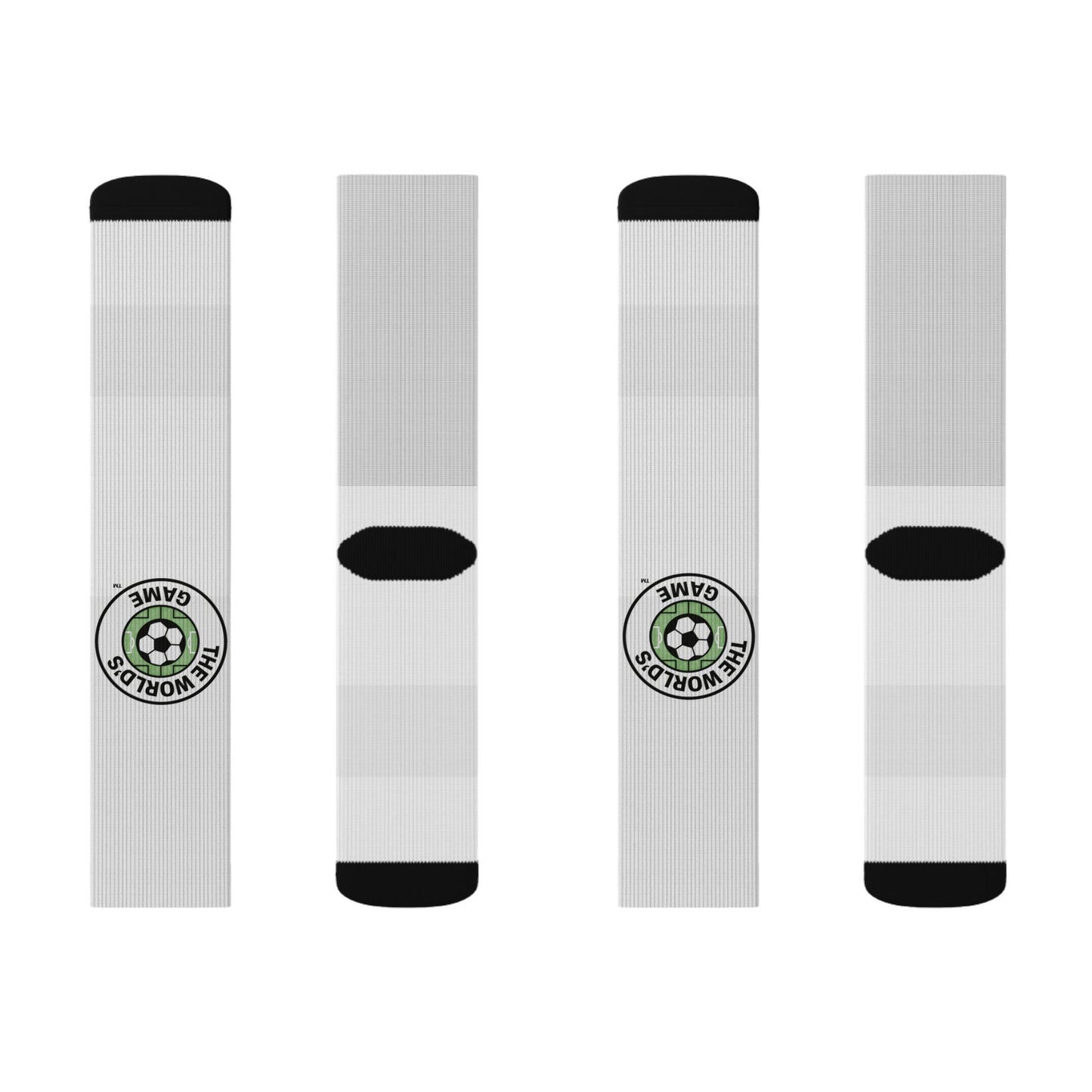 The World’s Game Soccer  Socks