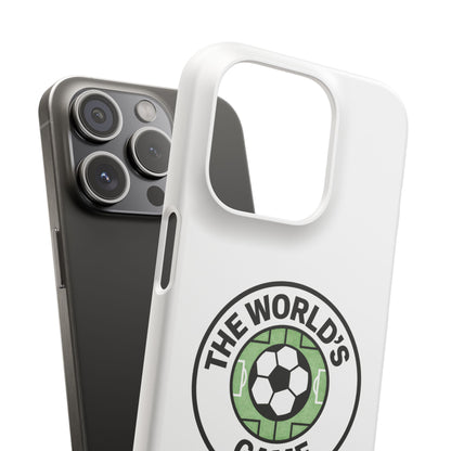 'The World's Game' Soccer  Snap Phone Case