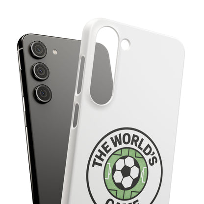 'The World's Game' Soccer  Snap Phone Case