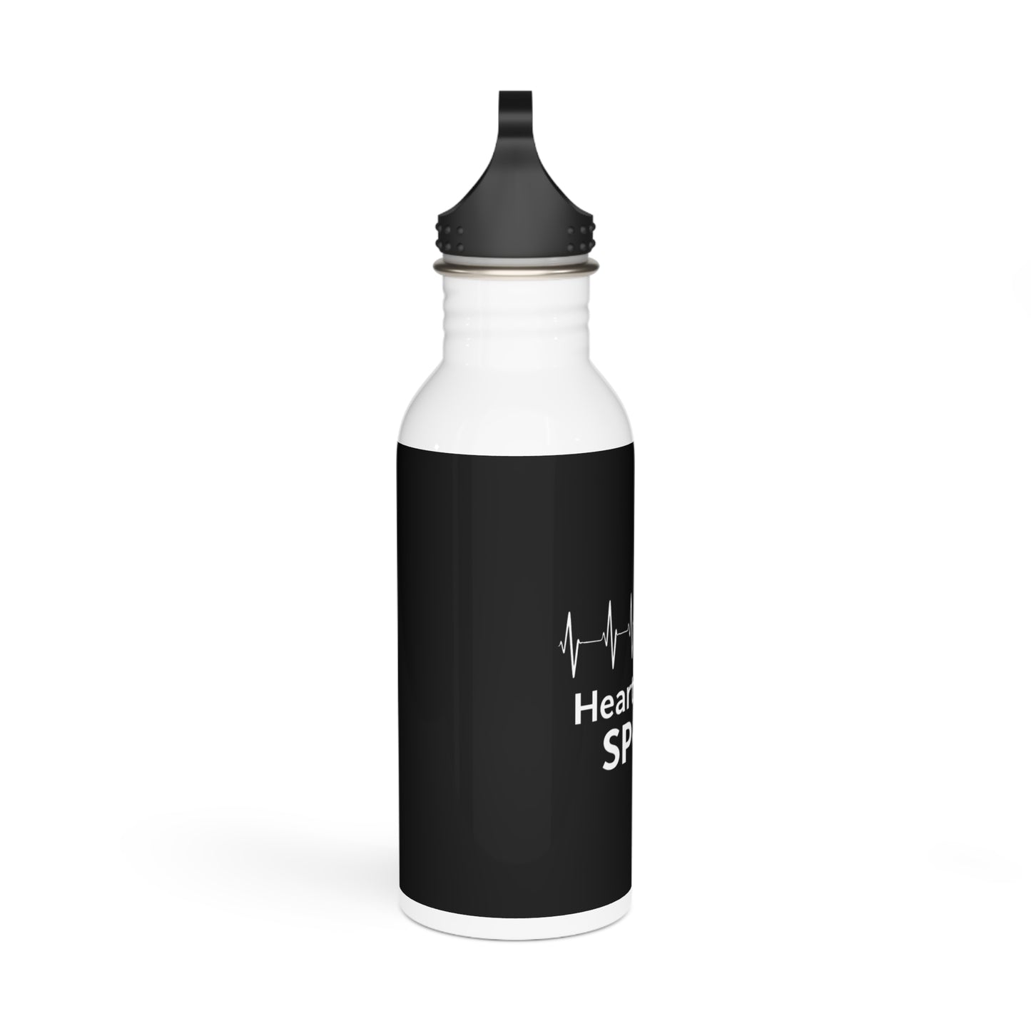 "Heartbeat of Sport" Stainless Steel Water Bottle