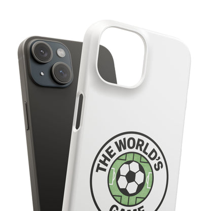 'The World's Game' Soccer  Snap Phone Case