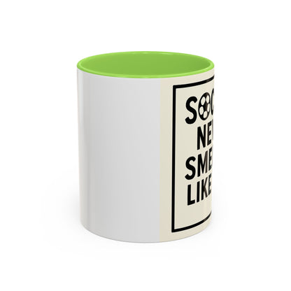 Soccer Never Smelled Like This Soccer Mug