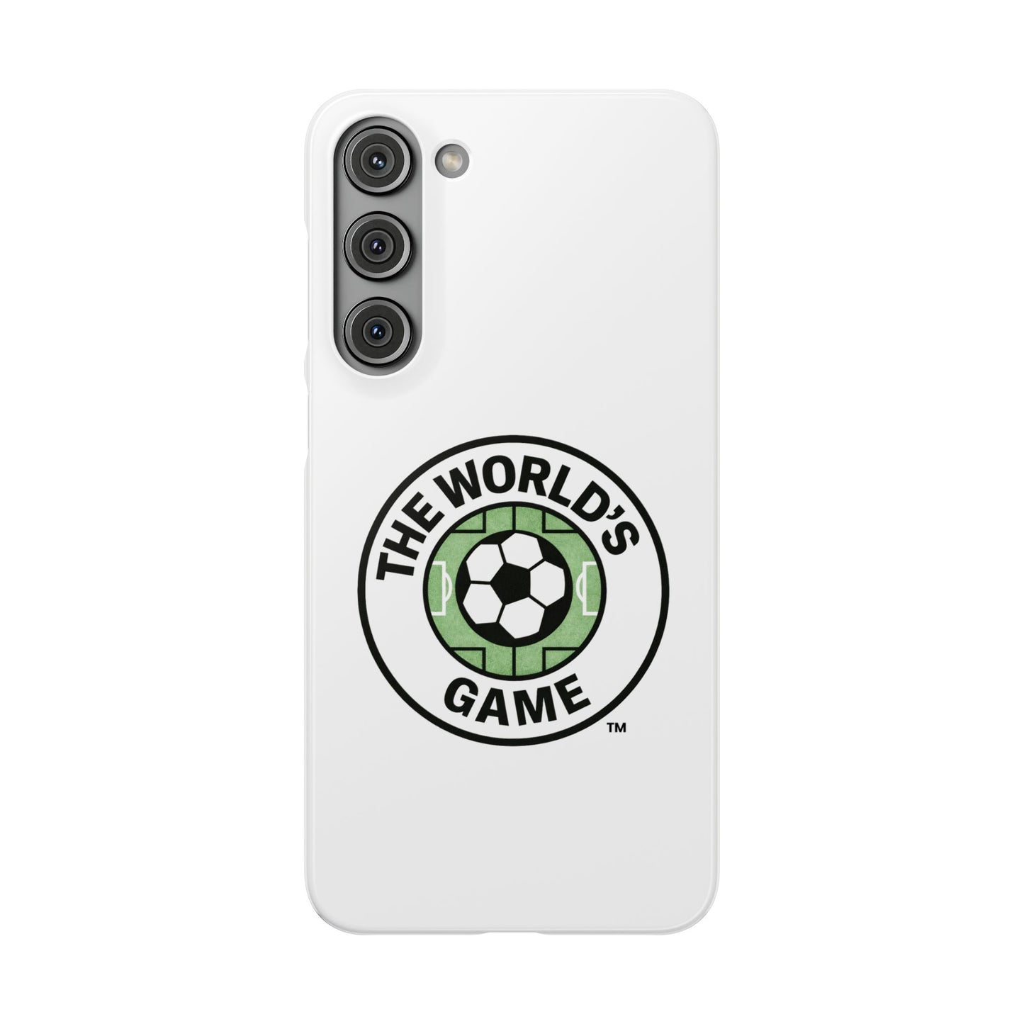 'The World's Game' Soccer  Snap Phone Case