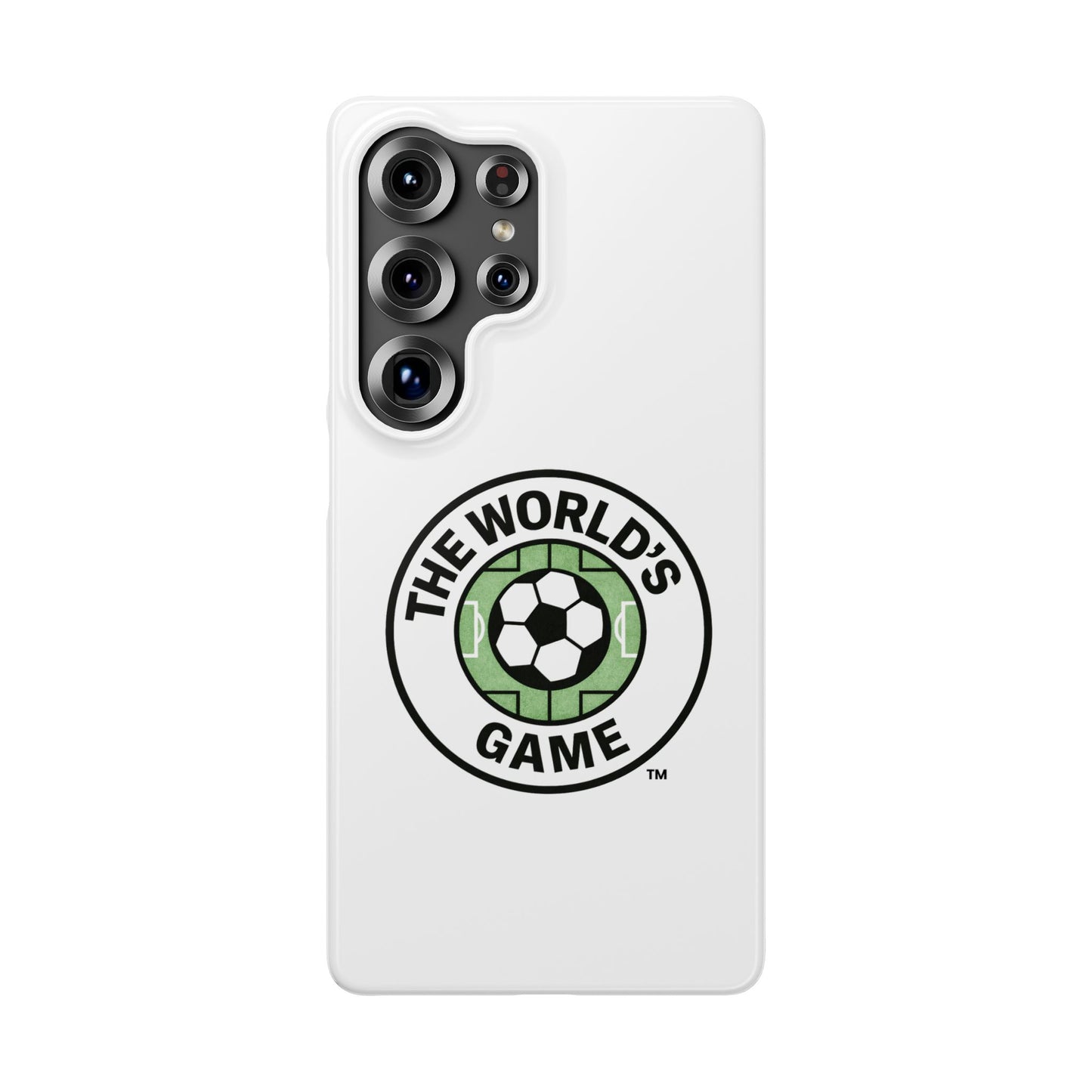 'The World's Game' Soccer  Snap Phone Case