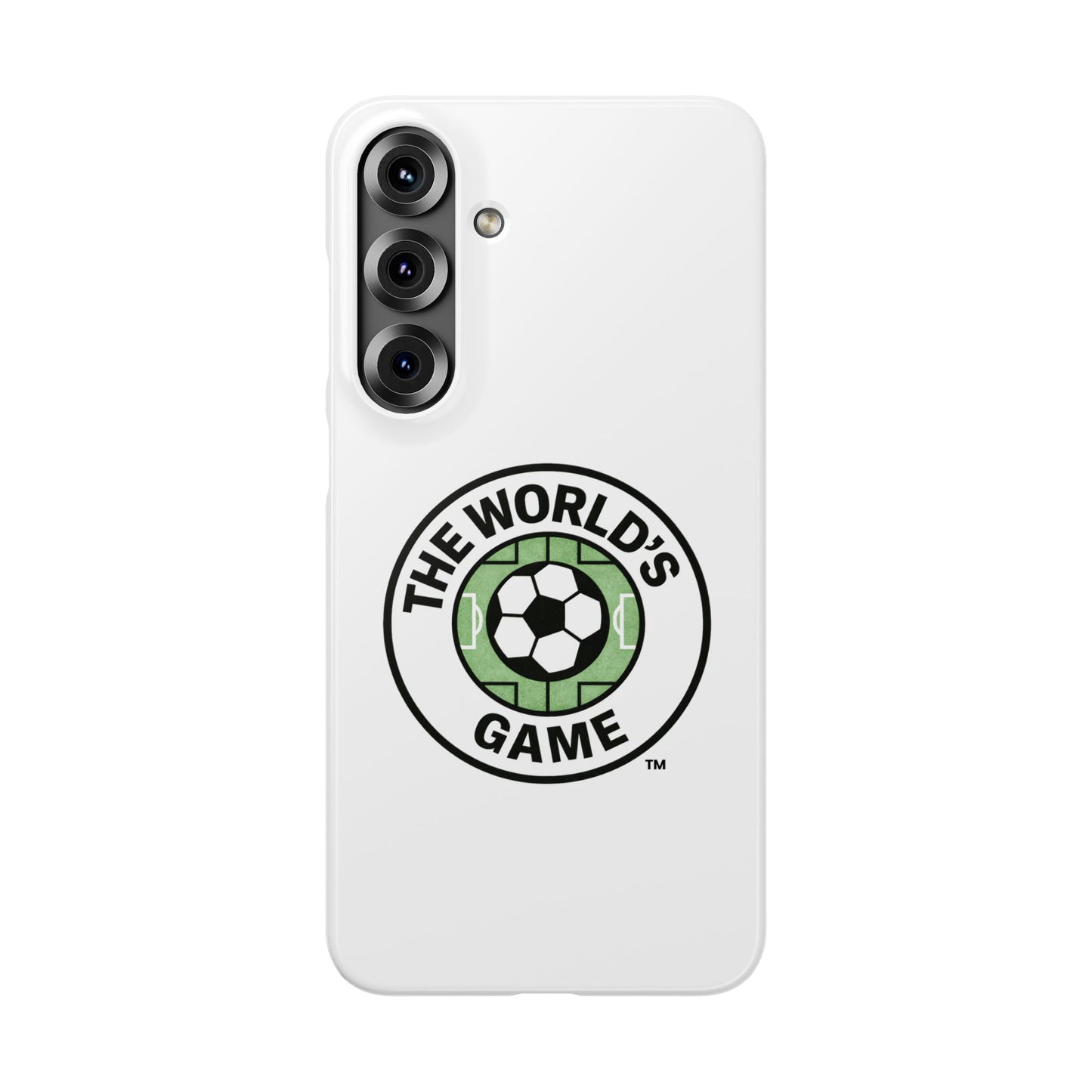 'The World's Game' Soccer  Snap Phone Case