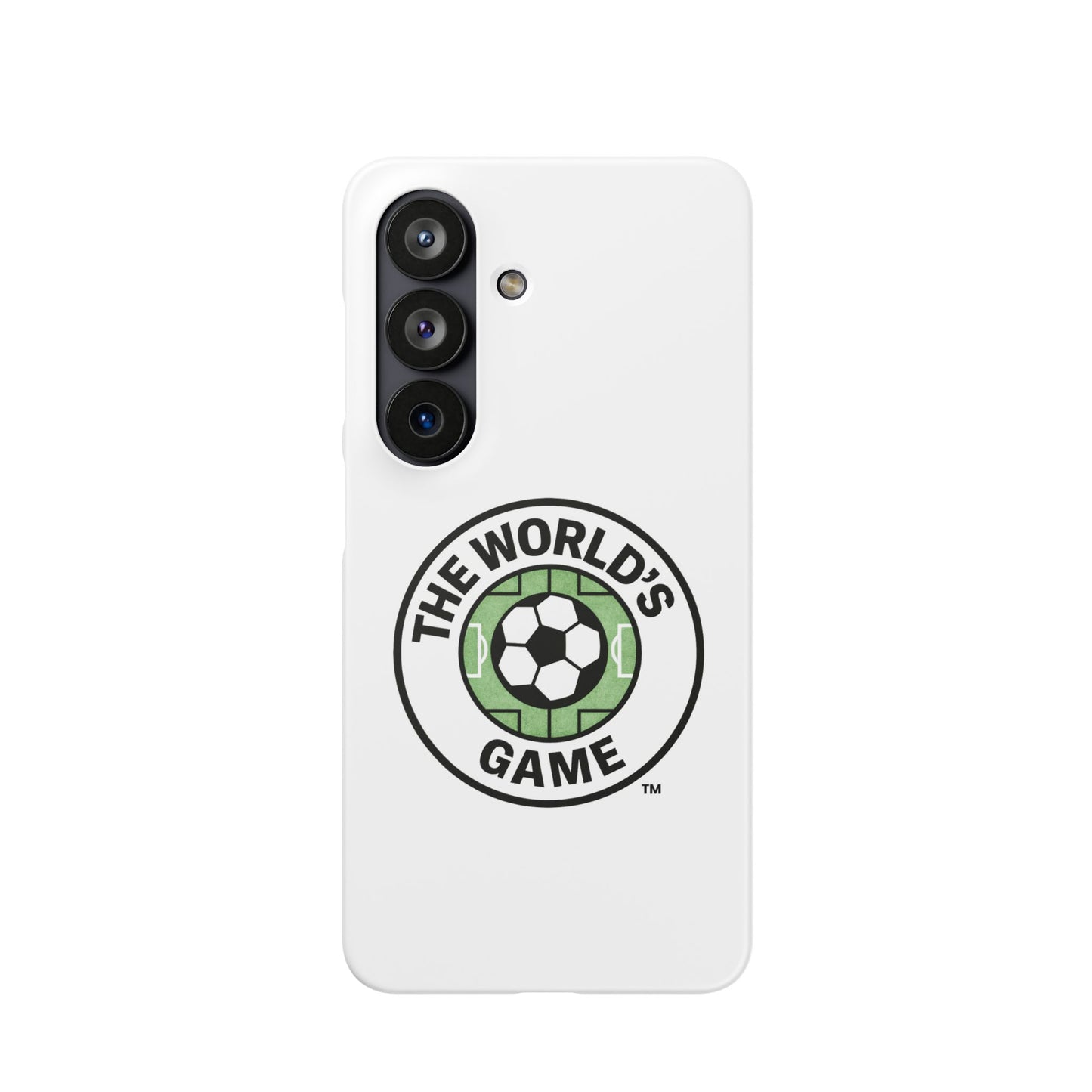 'The World's Game' Soccer  Snap Phone Case