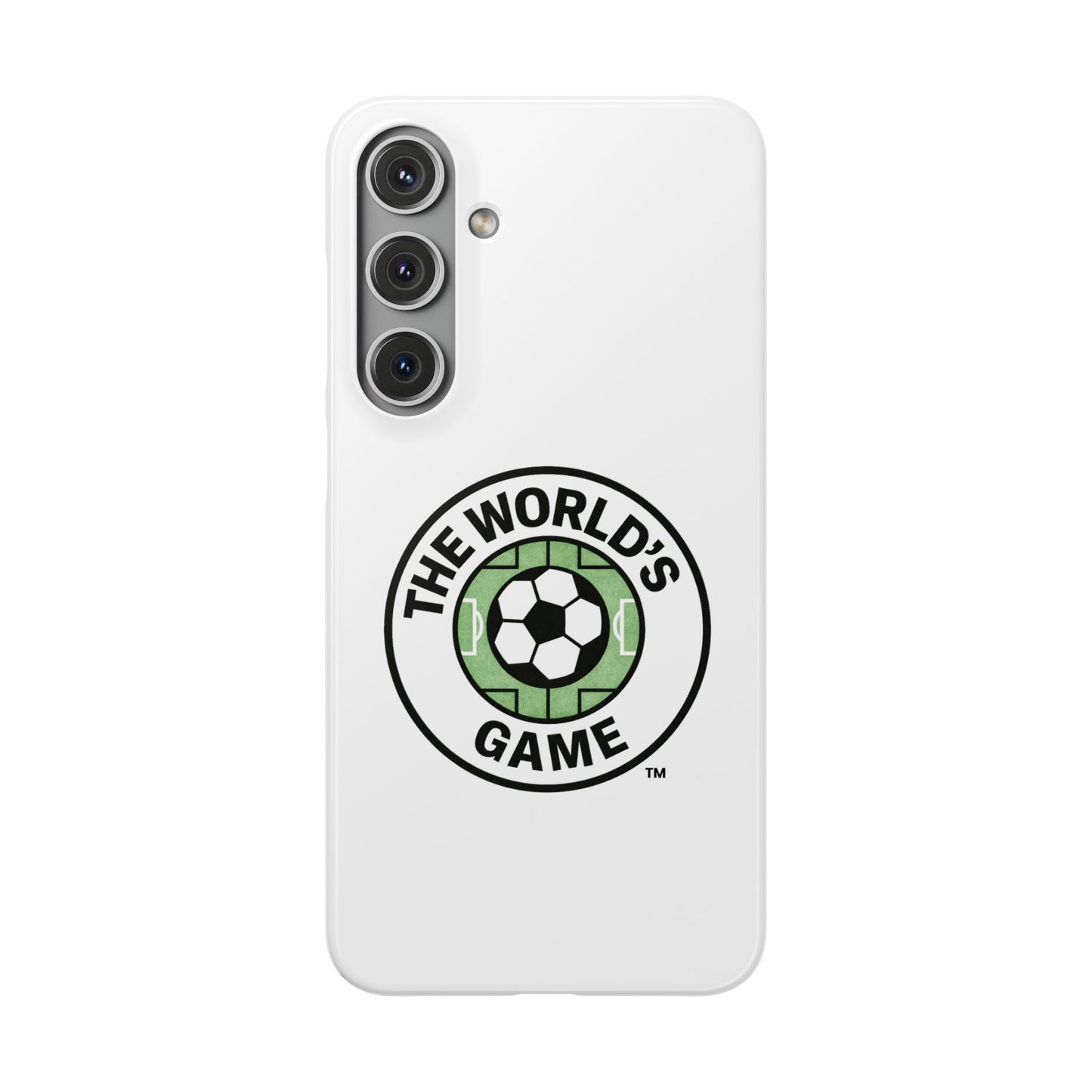 'The World's Game' Soccer  Snap Phone Case
