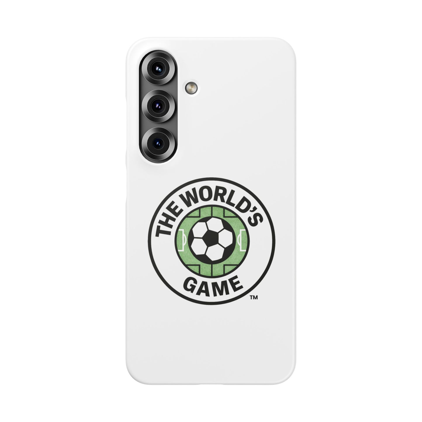 'The World's Game' Soccer  Snap Phone Case