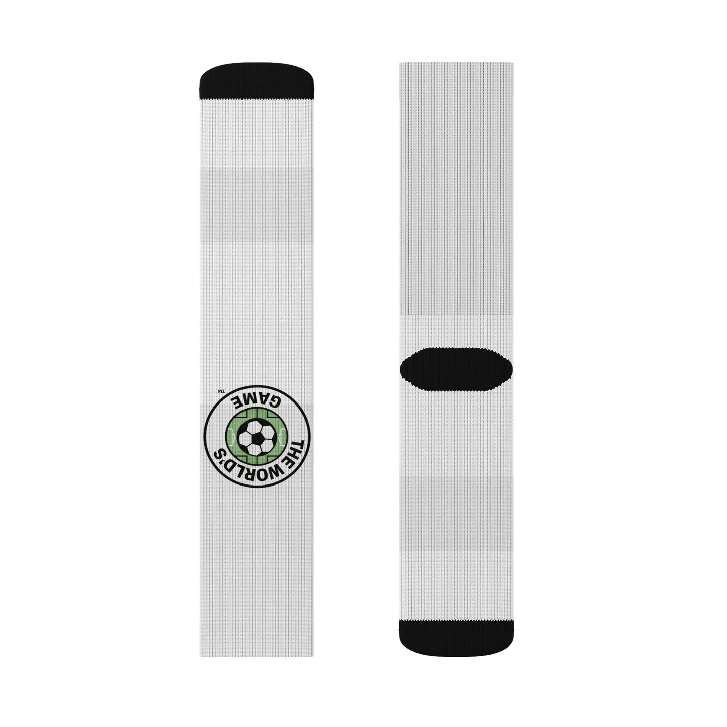 The World’s Game Soccer  Socks