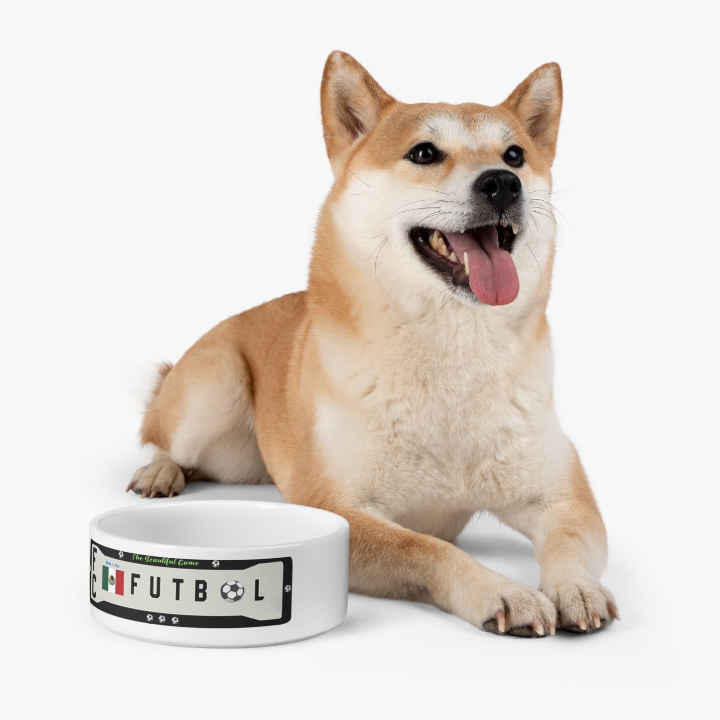 Mexico Soccer Pet Bowl