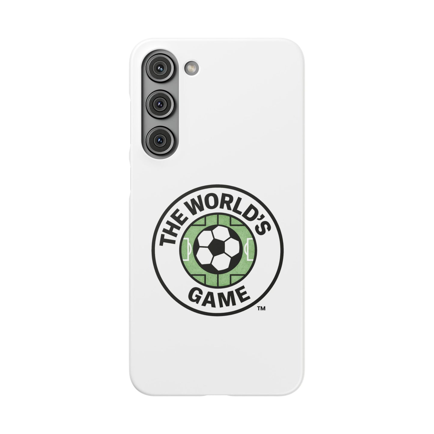 'The World's Game' Soccer  Snap Phone Case