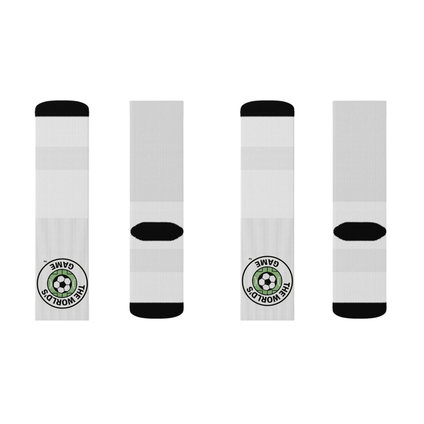 The World’s Game Soccer  Socks