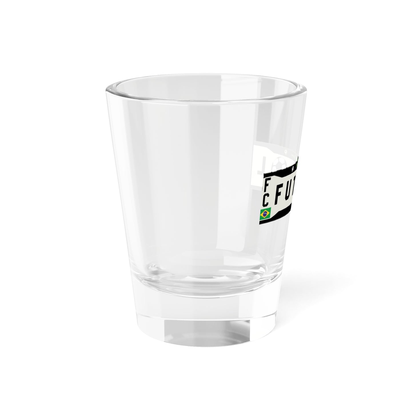 Brazil Futebol Shot Glass