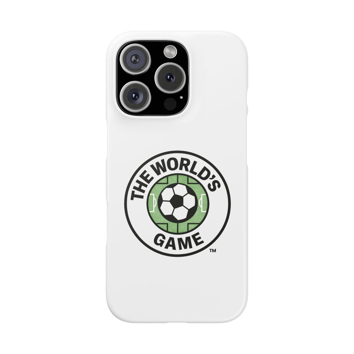 'The World's Game' Soccer  Snap Phone Case