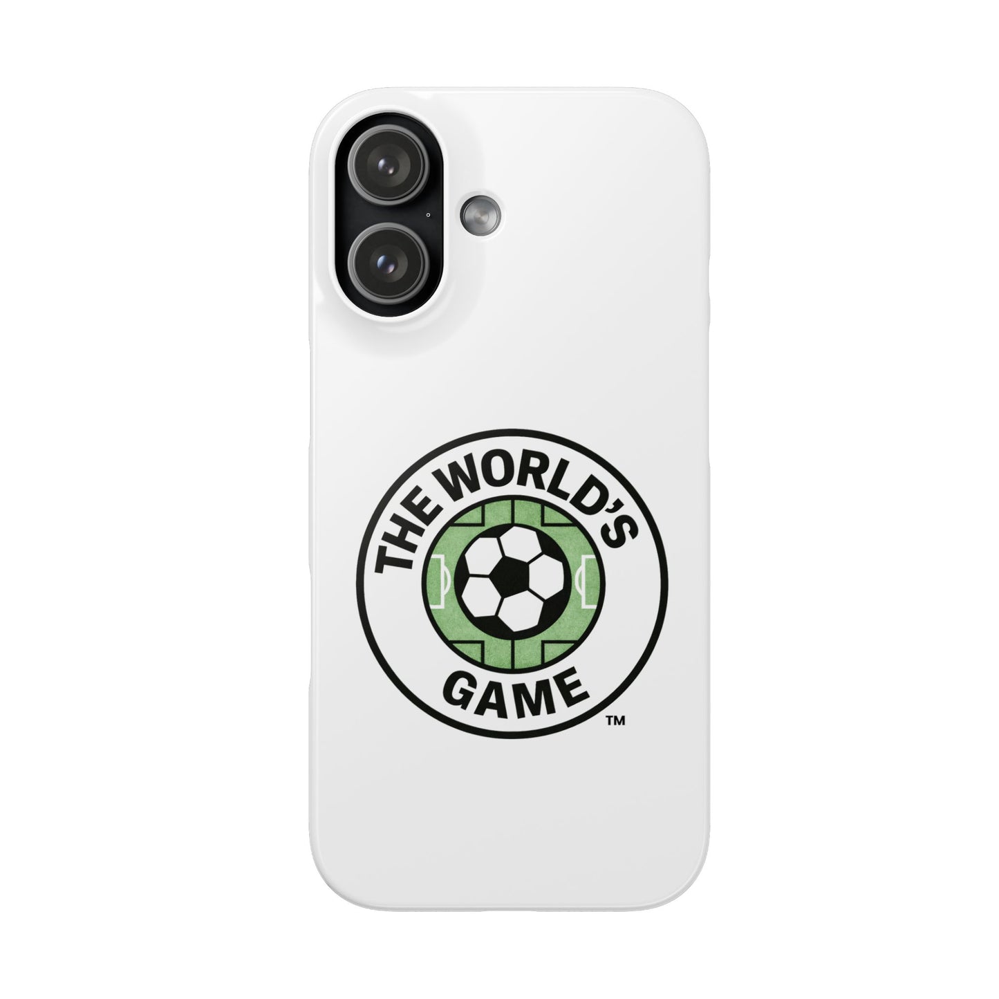 'The World's Game' Soccer  Snap Phone Case