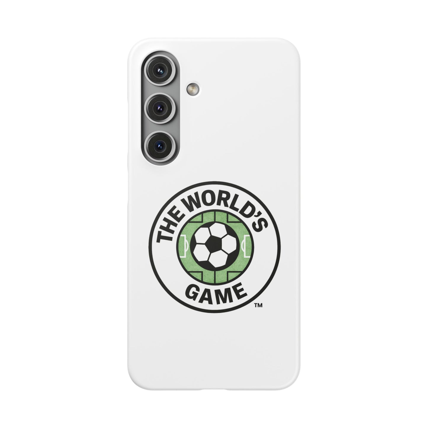 'The World's Game' Soccer  Snap Phone Case