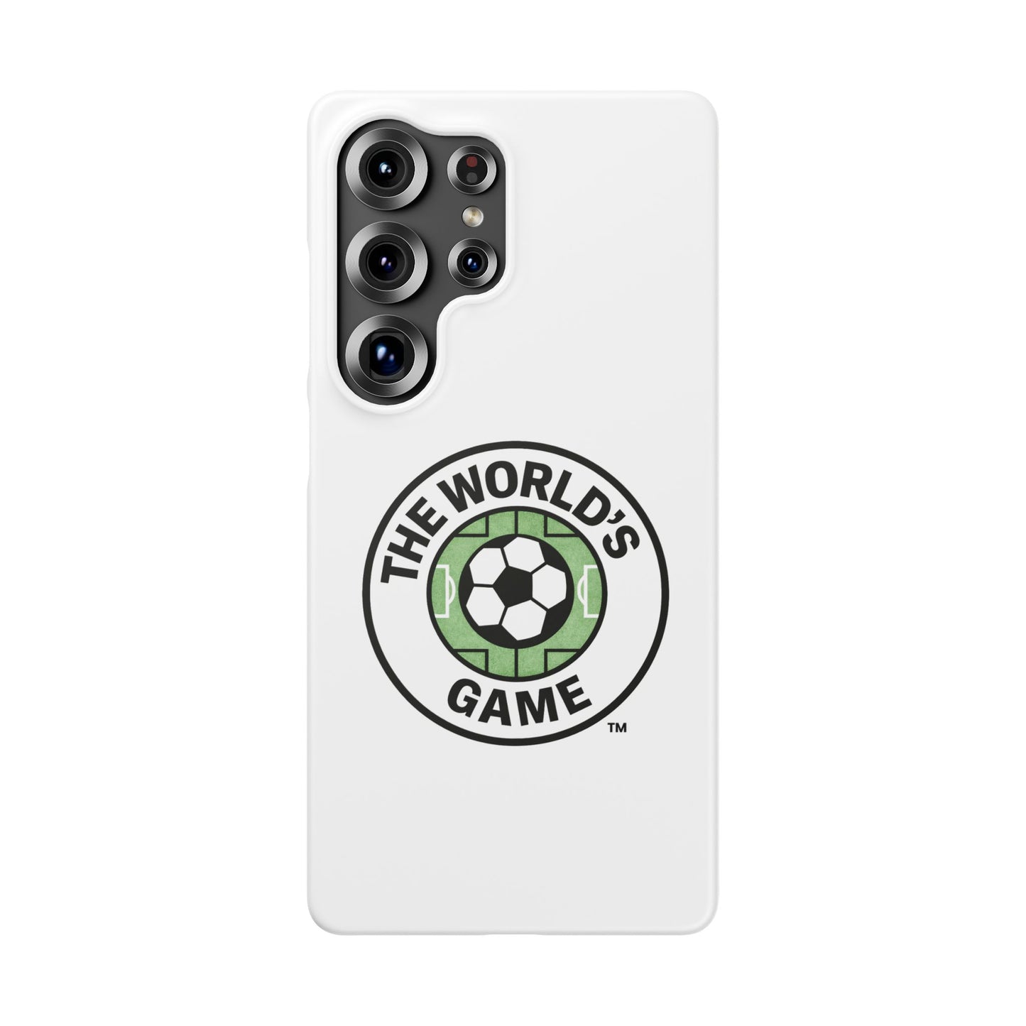 'The World's Game' Soccer  Snap Phone Case