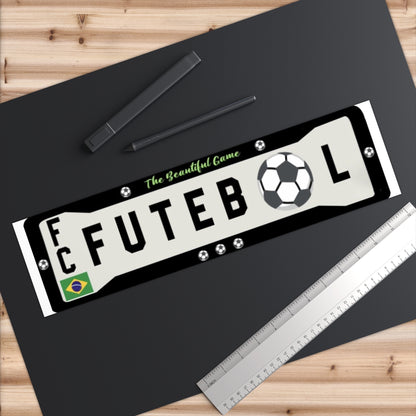 Brazilian Soccer Car Bumper  Sticker