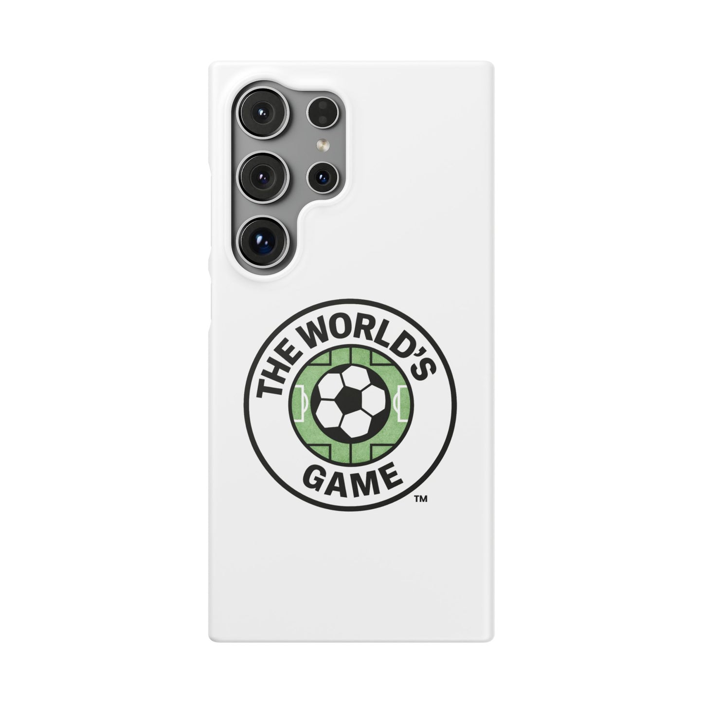 'The World's Game' Soccer  Snap Phone Case