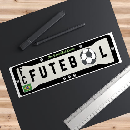 Brazilian Soccer Car Bumper  Sticker