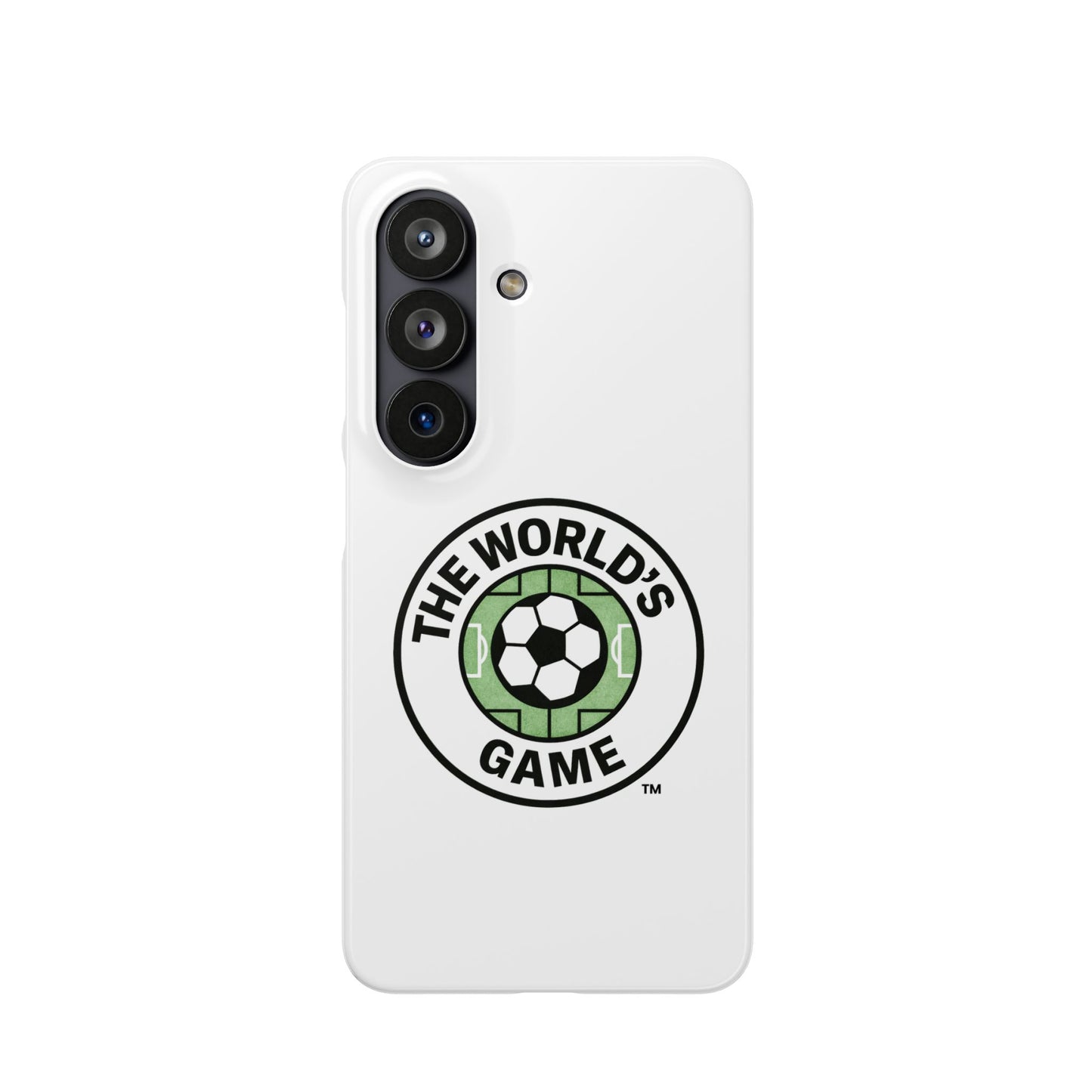 'The World's Game' Soccer  Snap Phone Case