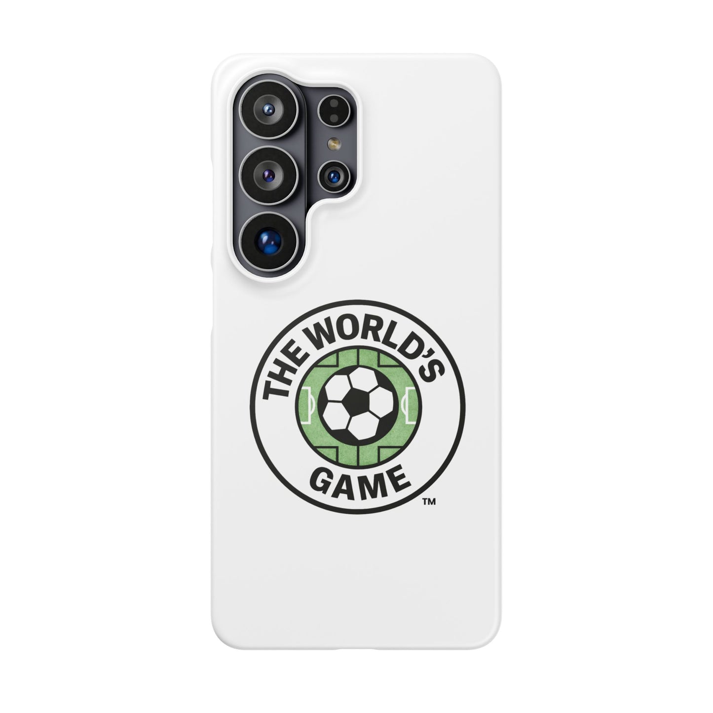'The World's Game' Soccer  Snap Phone Case