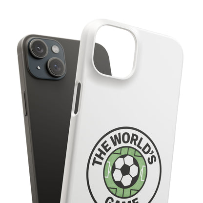 'The World's Game' Soccer  Snap Phone Case