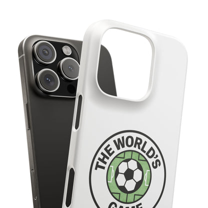 'The World's Game' Soccer  Snap Phone Case