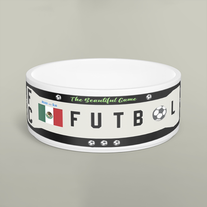 Mexico Soccer Pet Bowl