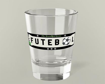 Brazil Futebol Shot Glass