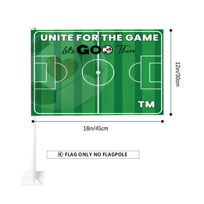 UNITE FOR THE GAME - Car Flag